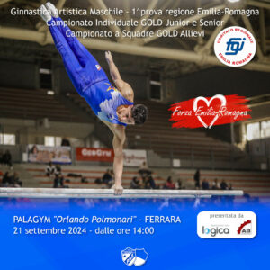 Campionato regionale Emilia-Romagna GOLD ginnastica artistica maschile GOLD 1^ prova 2024